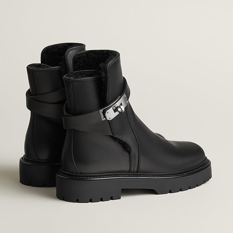 【送関込】ferragamo☆shearling-lined ankle boots 送関込】ferragamo☆shearling-lined ankle boots Ferragamo
